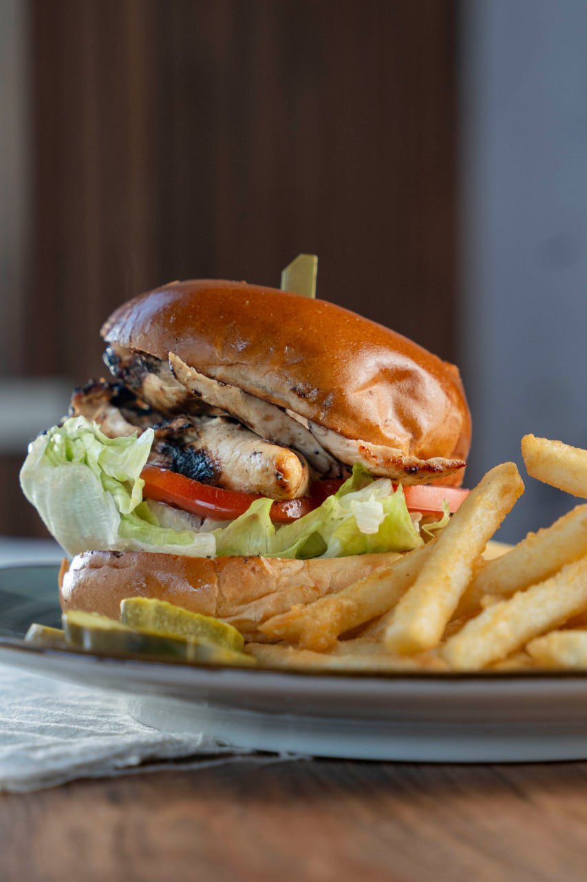 Grilled chicken sandwich near me